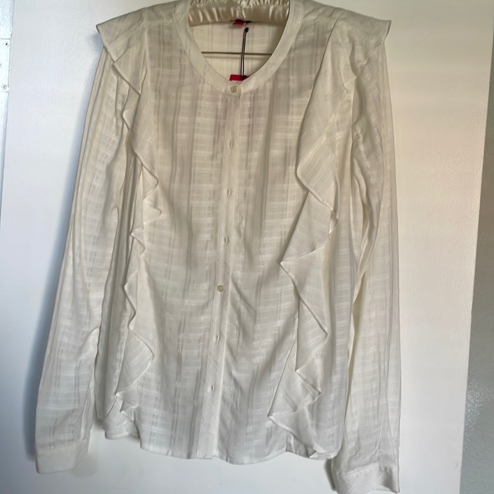 Vince Camuto Estate Jewel Blouse NWT
